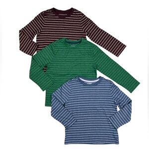 Old Navy Long Sleeve Striped Shirt Bundle Small 6/7